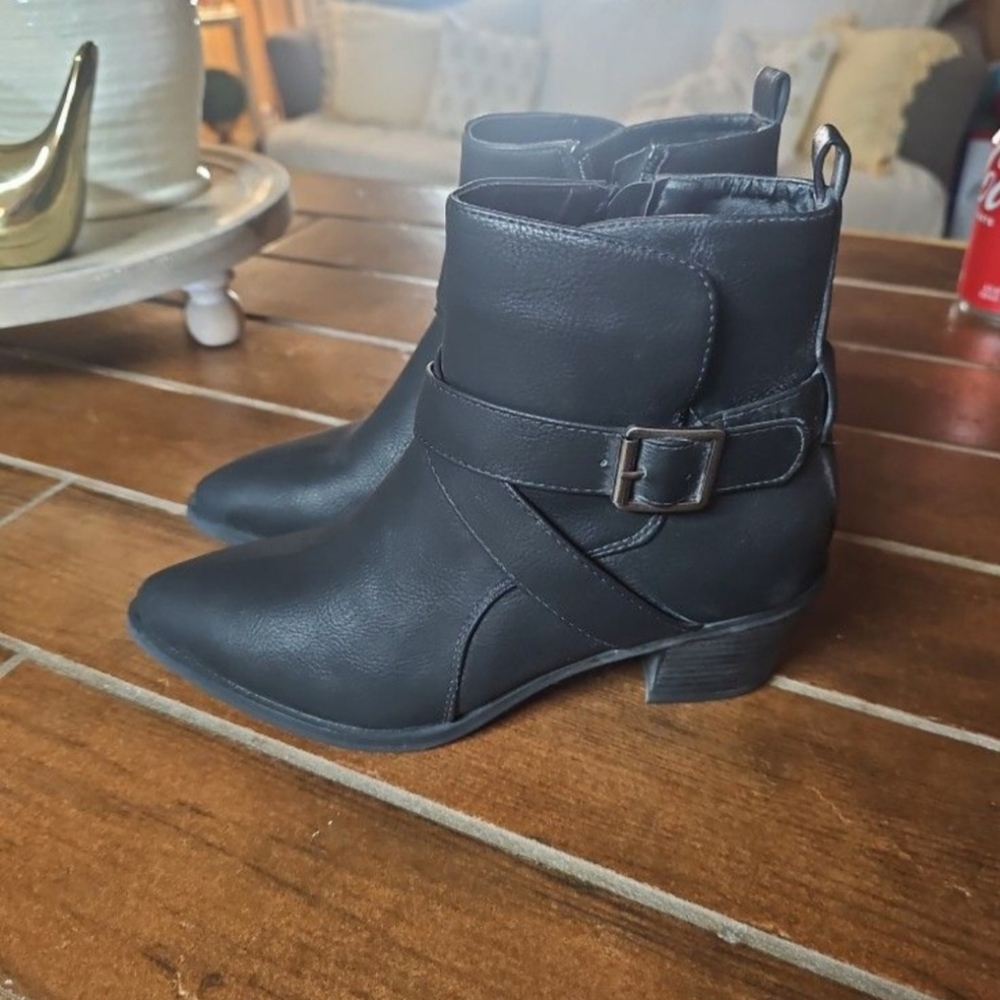 Black Booties by Maurice's